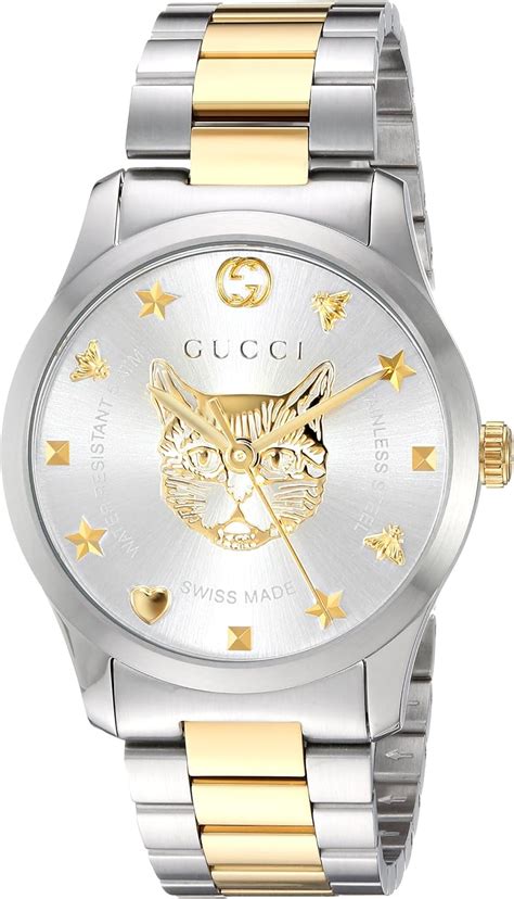 reloj gucci de oro hombre precio|gucci men watches clearance.